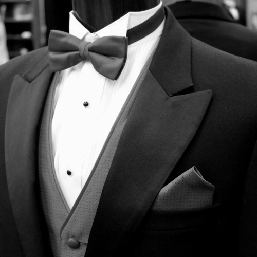 Elegant Black Lawyer's Waistcoat